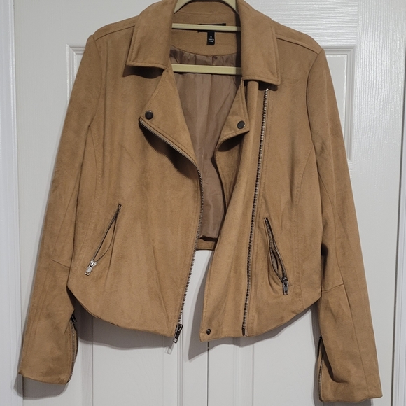 Torrid Suede Moto Jacket - Picture 3 of 13